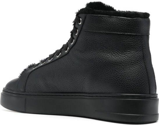 Philipp Plein Hexagon high-top sneakers Zwart