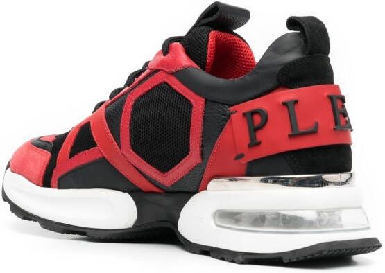 Philipp Plein Hexagon low-top sneakers Rood