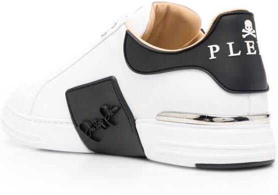 Philipp Plein Hexagon low-top sneakers Wit