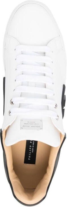 Philipp Plein Hexagon low-top sneakers Wit