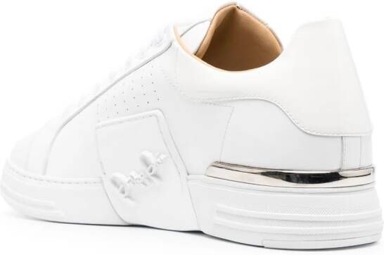 Philipp Plein Hexagon low-top sneakers Wit