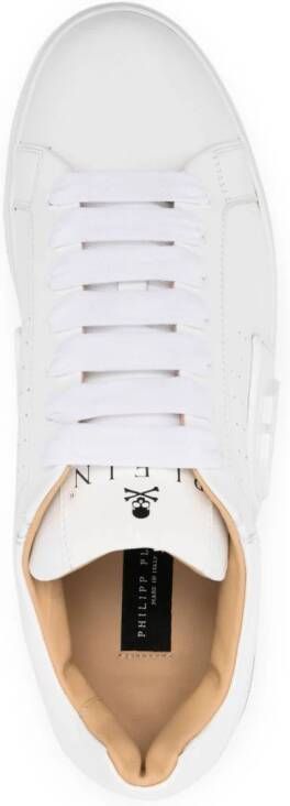 Philipp Plein Hexagon low-top sneakers Wit