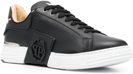 Philipp Plein Hexagon low-top sneakers Zwart