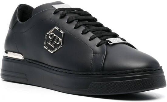 Philipp Plein Hexagon low-top sneakers Zwart