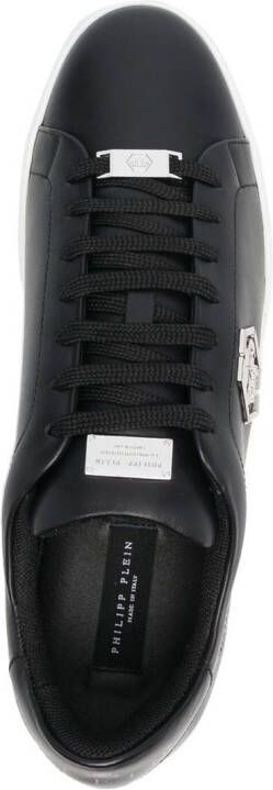 Philipp Plein Hexagon low-top sneakers Zwart