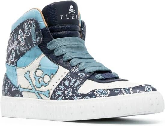 Philipp Plein High-top sneakers Blauw