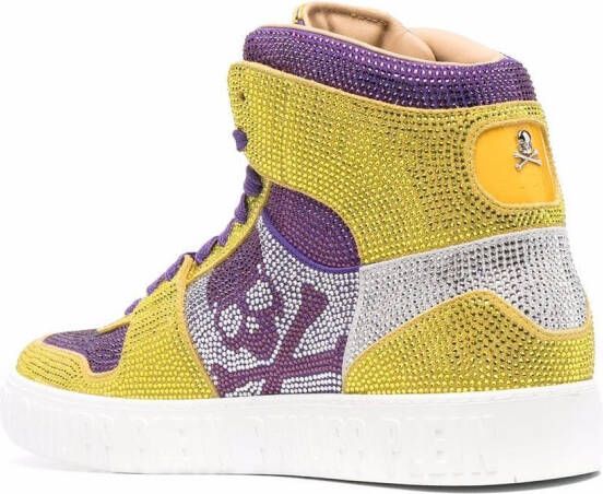 Philipp Plein High-top sneakers Geel