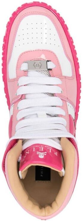 Philipp Plein High-top sneakers Roze