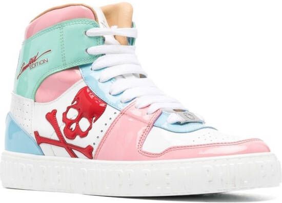 Philipp Plein High-top sneakers Roze