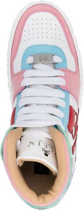 Philipp Plein High-top sneakers Roze