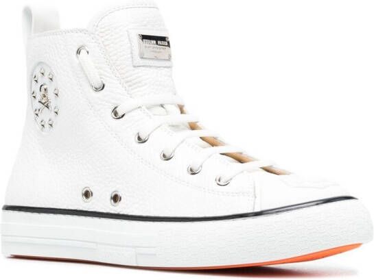 Philipp Plein High-top sneakers Wit