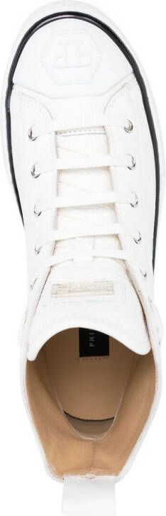 Philipp Plein High-top sneakers Wit