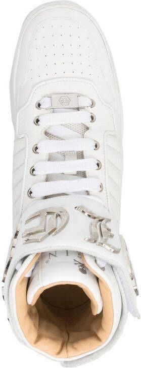 Philipp Plein High-top sneakers Wit