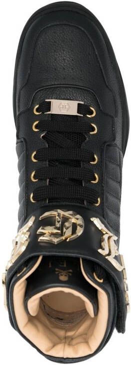 Philipp Plein High-top sneakers Zwart