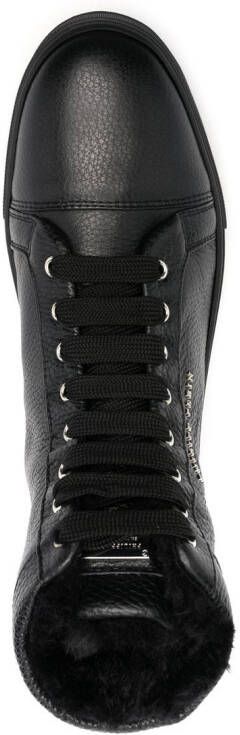 Philipp Plein High-top sneakers Zwart