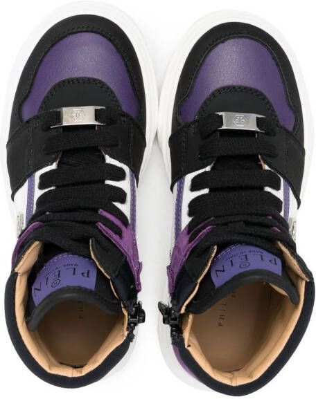 Philipp Plein Junior High-top sneakers Zwart