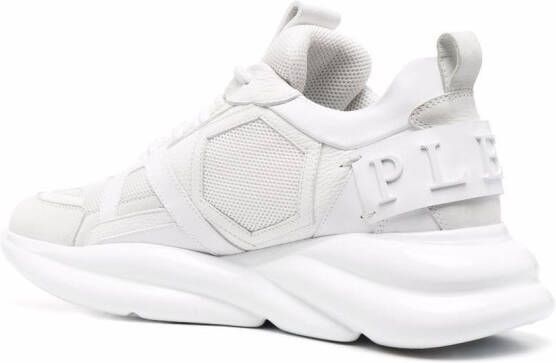 Philipp Plein Hurricane low-top sneakers Wit