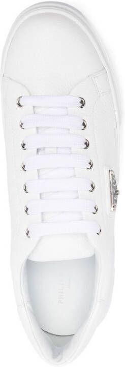 Philipp Plein Iconic Plein low-top sneakers Wit