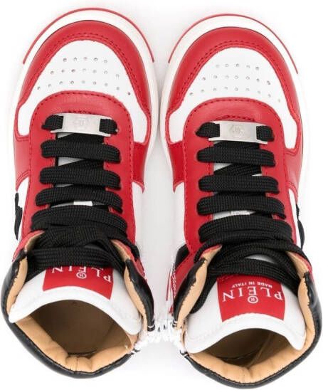 Philipp Plein Junior High-top sneakers Rood