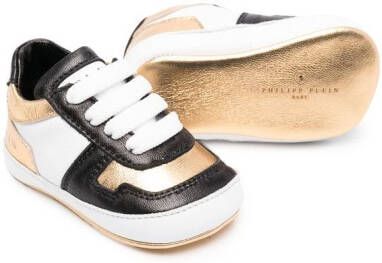 Philipp Plein Junior Newborn sneakers Wit