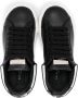 Philipp Plein Junior Runner leren sneakers Zwart - Thumbnail 3