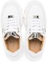 Philipp Plein Junior Sneakers met logopatch Wit - Thumbnail 3