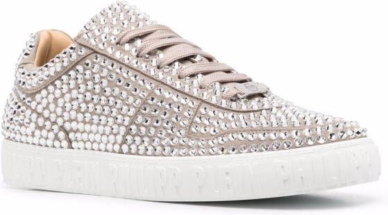 Philipp Plein King Power low-top sneakers Beige