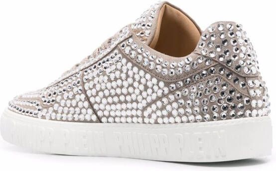 Philipp Plein King Power low-top sneakers Beige