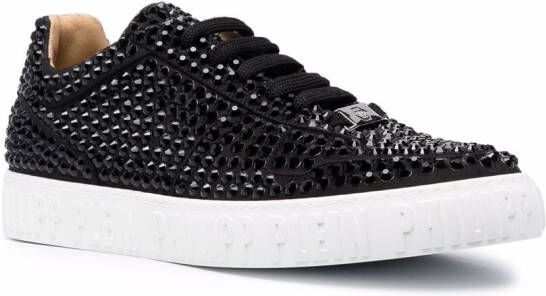 Philipp Plein King Power sneakers verfraaid met studs Zwart