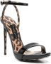 Philipp Plein Lakleren sandalen Zwart - Thumbnail 2