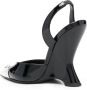 Philipp Plein Lakleren sandalen Zwart - Thumbnail 3