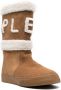 Philipp Plein Lammy laarzen Beige - Thumbnail 2