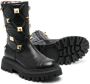 Philipp Plein Junior Leren laarzen Zwart - Thumbnail 2