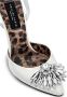 Philipp Plein Leren sandalen Wit - Thumbnail 4