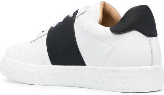 Philipp Plein Leren sneakers Wit