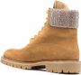 Philipp Plein Leren veterlaarzen Beige - Thumbnail 3