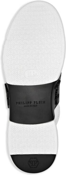 Philipp Plein Sneakers met logo-reliÃf Wit