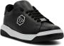 Philipp Plein Leren sneakers met logo-applicatie Zwart - Thumbnail 2
