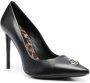 Philipp Plein Pumps met logoplakkaat Zwart - Thumbnail 2