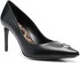 Philipp Plein Pumps met logoplakkaat Zwart - Thumbnail 2