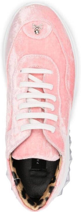 Philipp Plein Low-top sneakers Roze