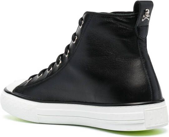 Philipp Plein Megastar high-top sneakers Zwart