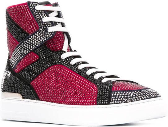 Philipp Plein Money Beast high-top sneakers Zwart