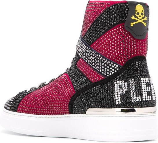 Philipp Plein Money Beast high-top sneakers Zwart