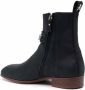 Philipp Plein Nabuk leren enkellaarzen Zwart - Thumbnail 3