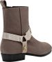 Philipp Plein Nubuck suède enkellaarzen Beige - Thumbnail 3