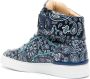 Philipp Plein Sneakers met paisley-print Blauw - Thumbnail 3