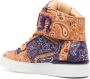 Philipp Plein Sneakers met paisley-print Oranje - Thumbnail 3