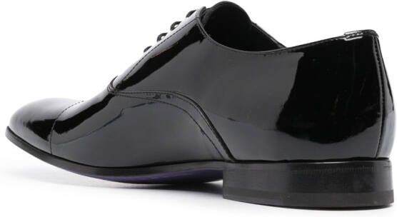 Philipp Plein Payton lakleren Oxford schoenen Zwart
