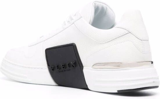 Philipp Plein Phantom Kick$ low-top sneakers Wit